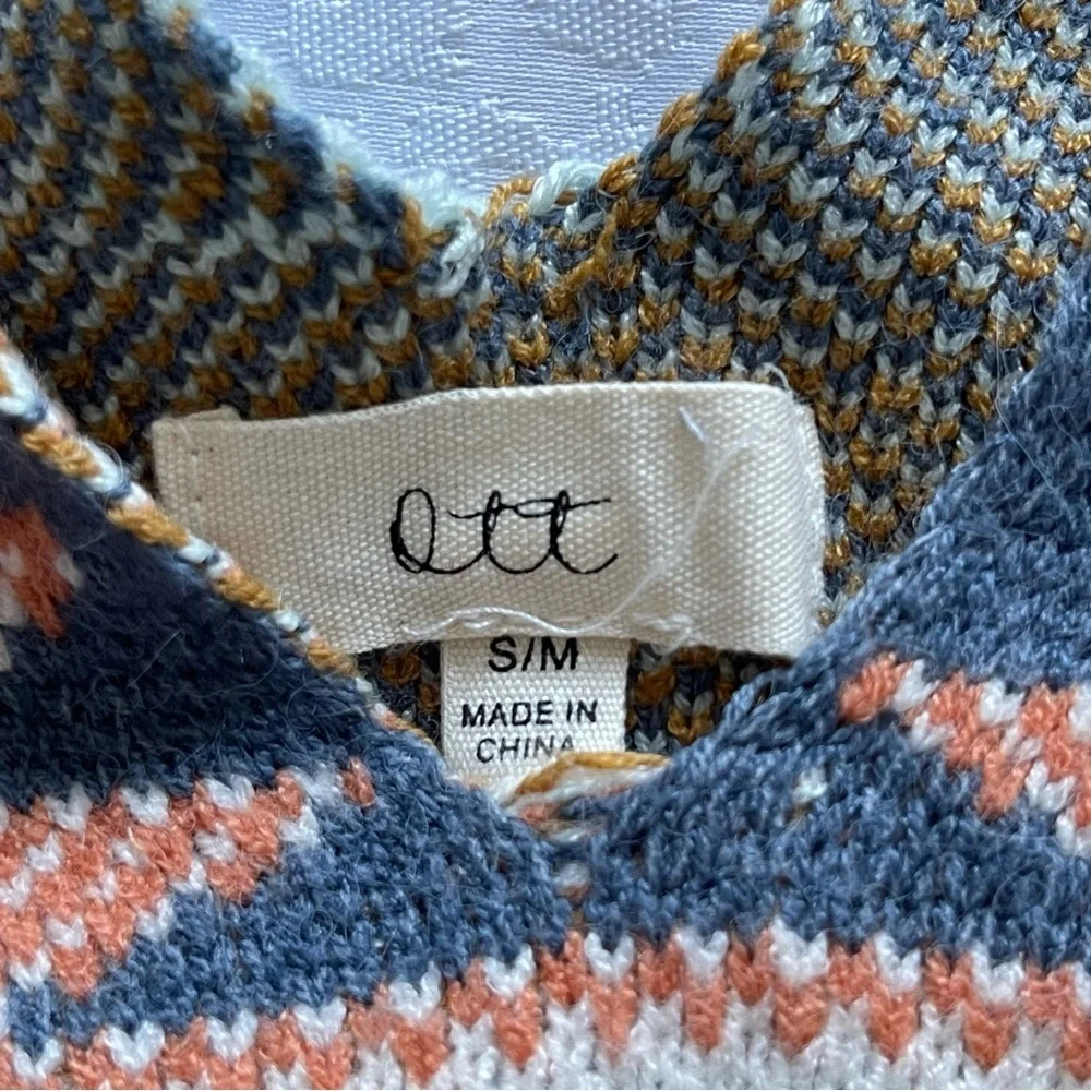 Mah Dah Hey Trail Aztec Print Sweater Size Small/Medium